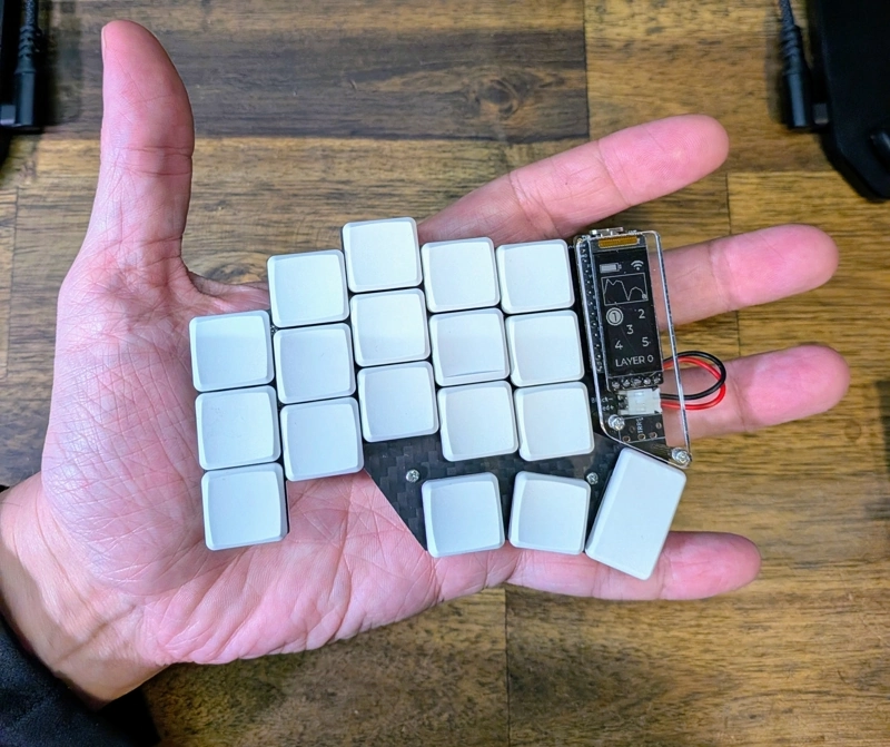 I love how small this keyboard is.