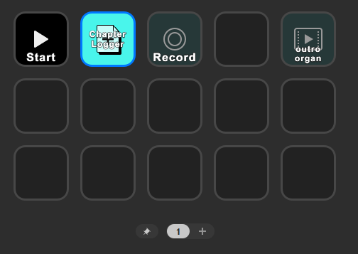 Make sure to bind a button to your New Log action, this won't work inside of a multiaction Bind a button to your new log action
